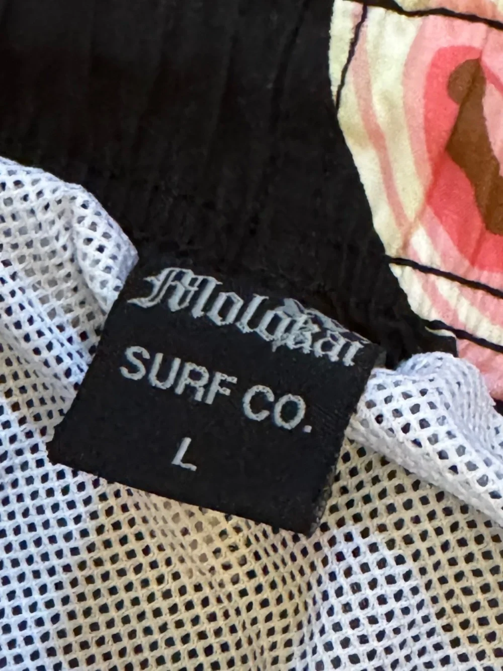Molokai Surf Co Mens Swim Trunks Size Large Donuts